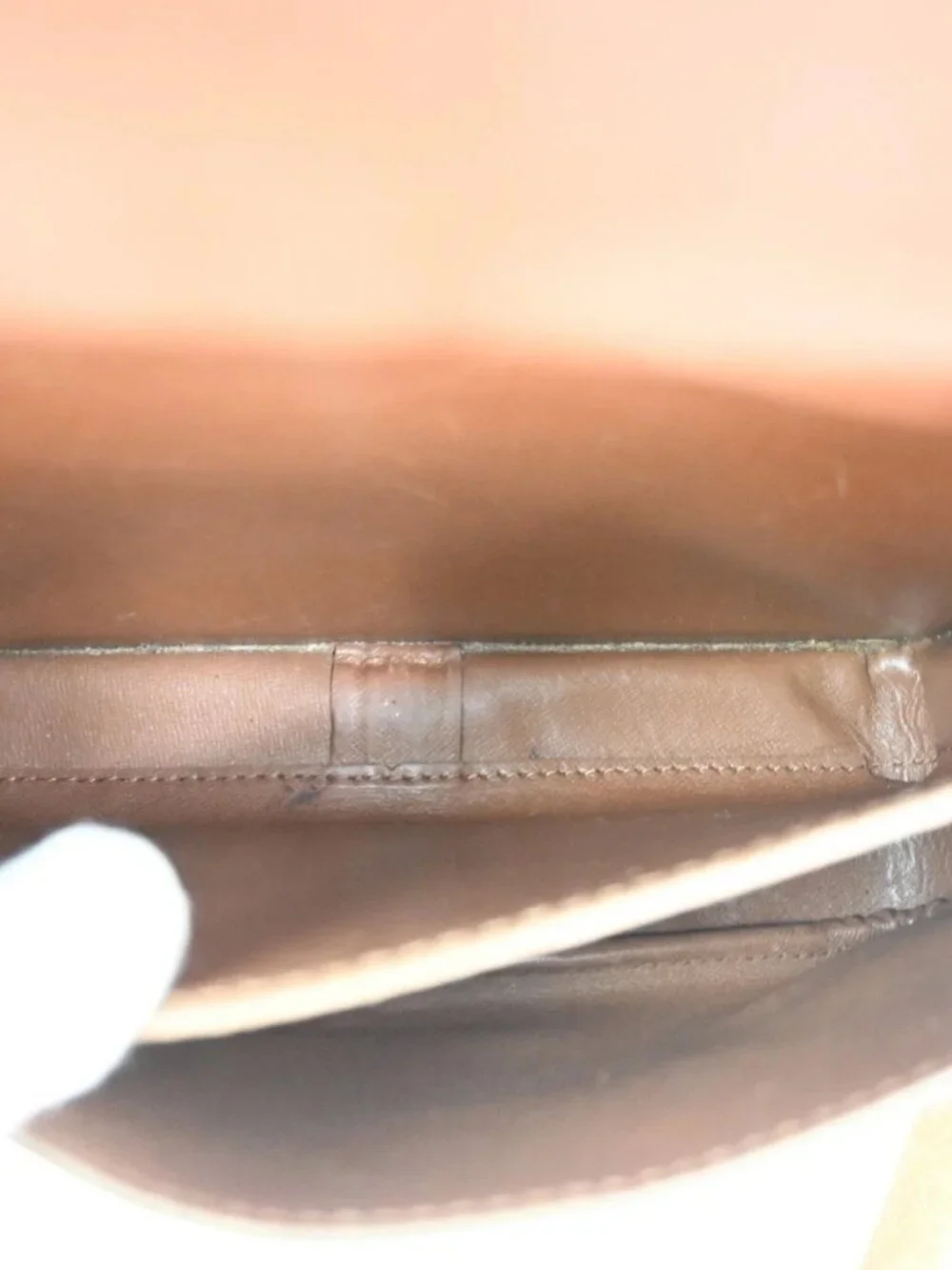 LOUIS VUITTON Cartouchiere GM Shoulder Bag Monogram Leather Brown M51252 64KC976 - Picture 10 of 16